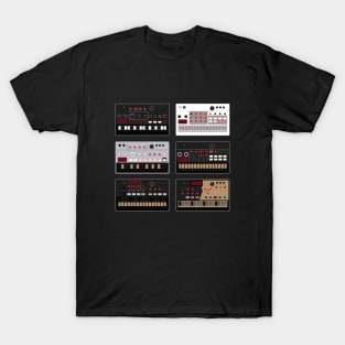 Electronic Musician Volca Synth, Drum Machine, Sampler T-Shirt